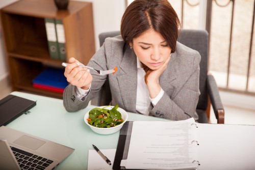 UK criminal barristers routinely skip lunch