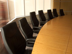 Seat staff at a round table 