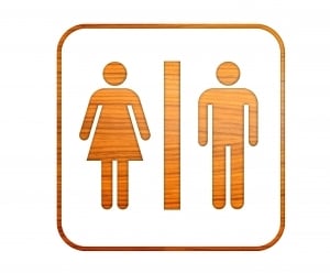More toilets for male employees in the US
