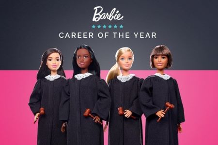 Barbie joins the bench