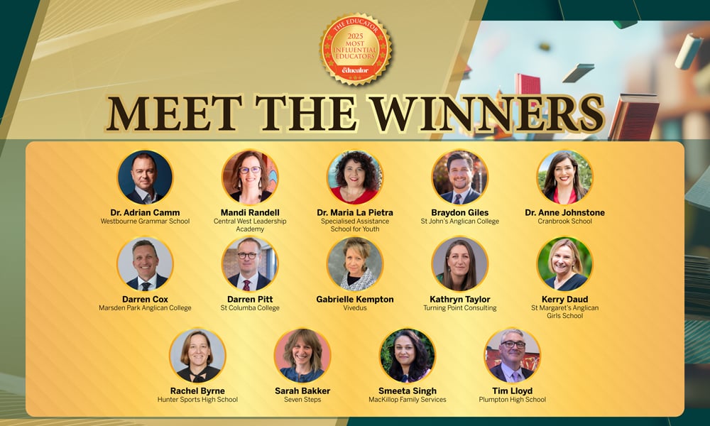 Revealed: Australia's Most Influential Educators of 2025
