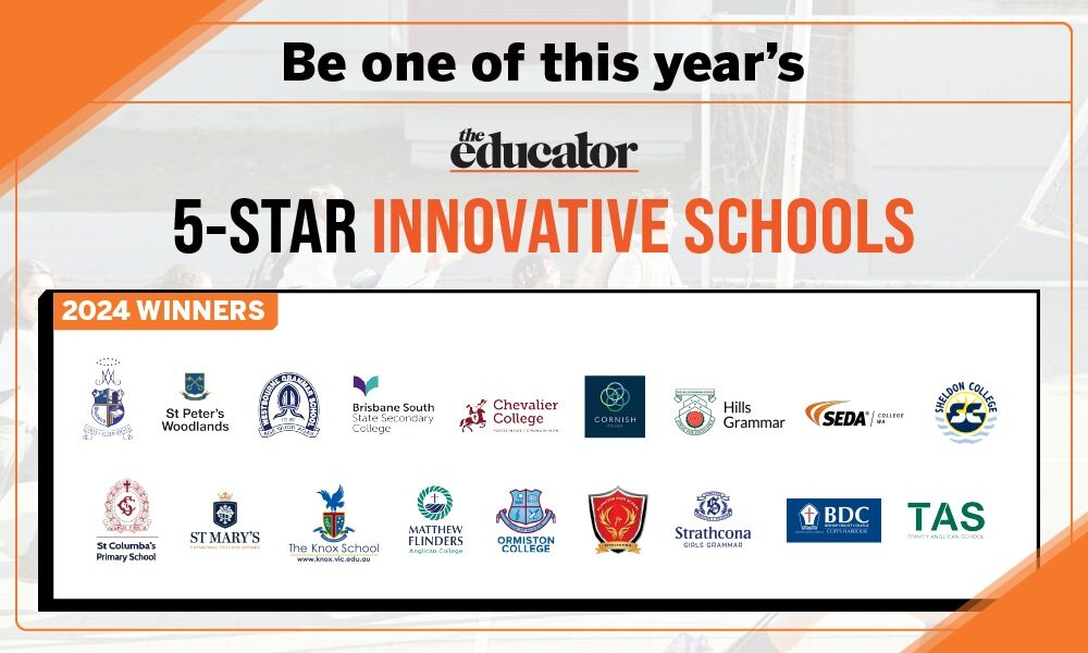 Be part of the 11th annual 5-Star Innovative Schools list