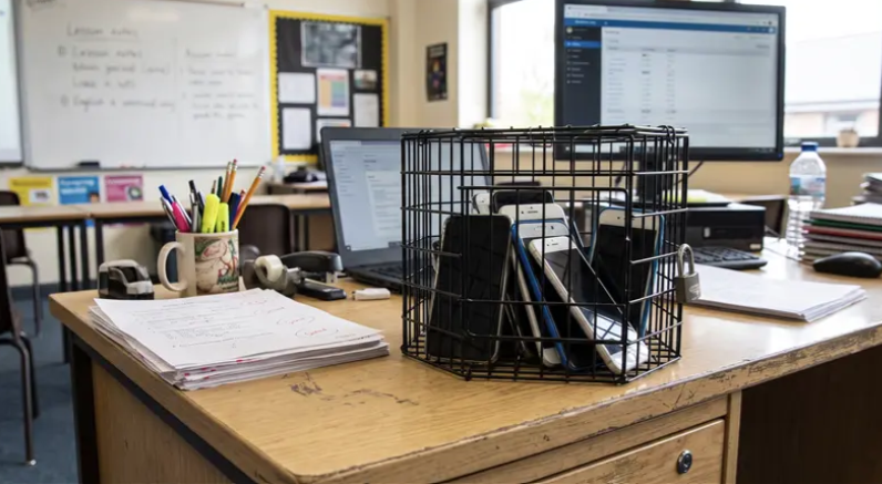 Box the phones, lift the strugglers: giant trial adds fresh weight to classroom bans