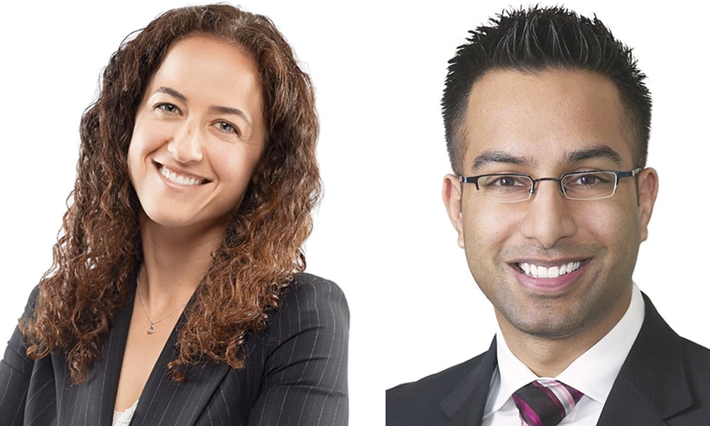 Ranjan Agarwal and Sarit Batner awarded by the Advocates’ Society for excellent mentoring, advocacy