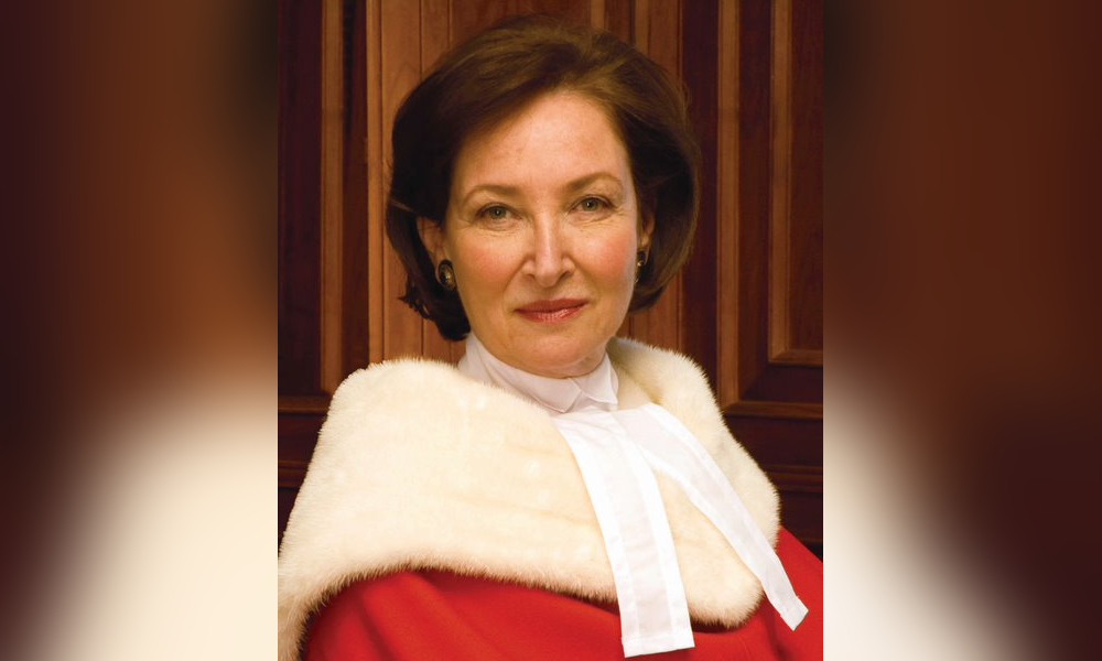 Royal Society of Canada names law student prize after former SCC justice Rosalie Abella