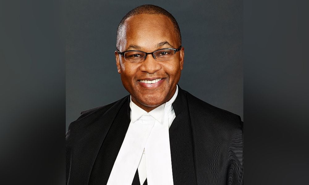 Canadian Association of Black Lawyers lauds appointment of Michael Tulloch as chief justice