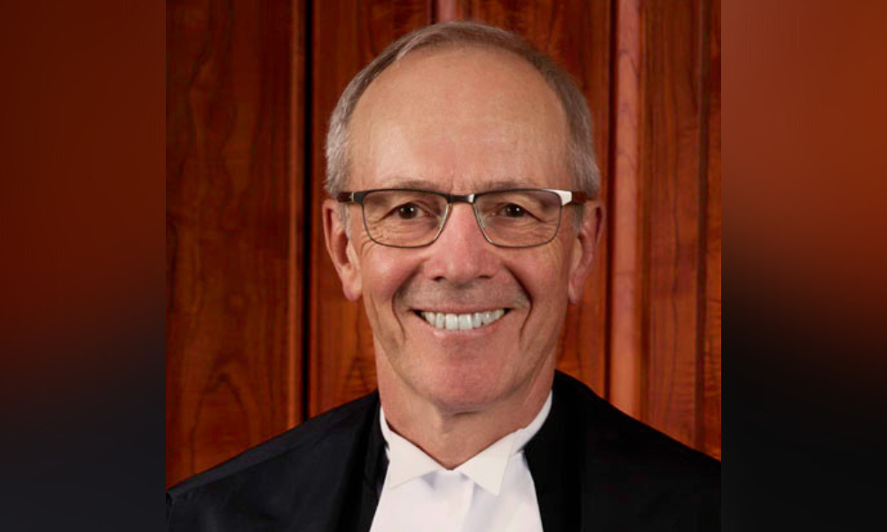 Ontario Chief Justice George Strathy to retire in August, 11 months before his retirement date