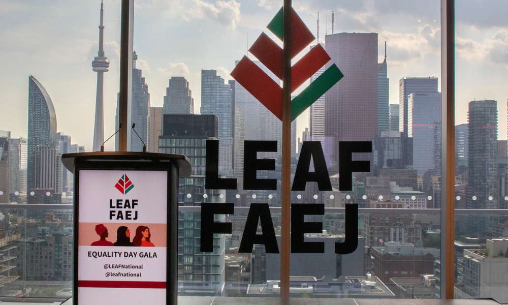 LEAF celebrates 39 years fighting gender-based discrimination at annual Evening for Equality gala