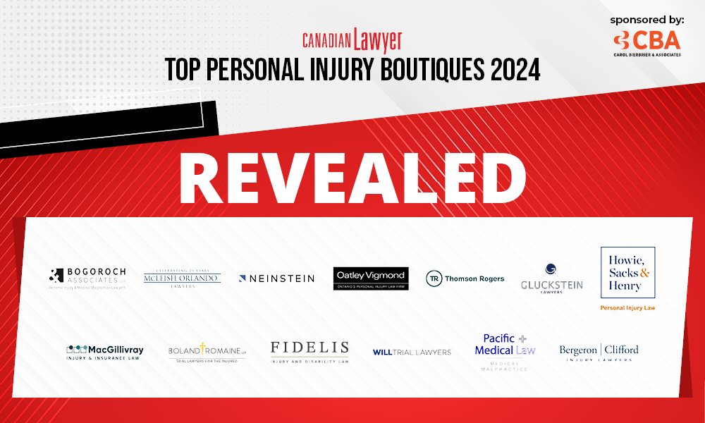 Meet Canada’s best personal injury law firms