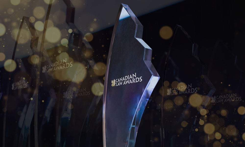 Nominations close tonight for Canadian Law Awards