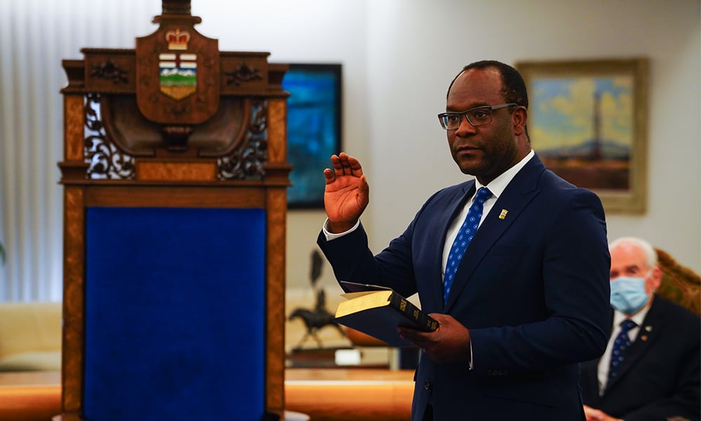 New Alberta Justice Minister Kaycee Madu decries toppling of statues, calls to defund police