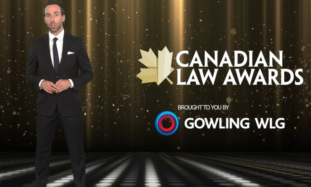 Meet your virtual host for the Canadian Law Awards