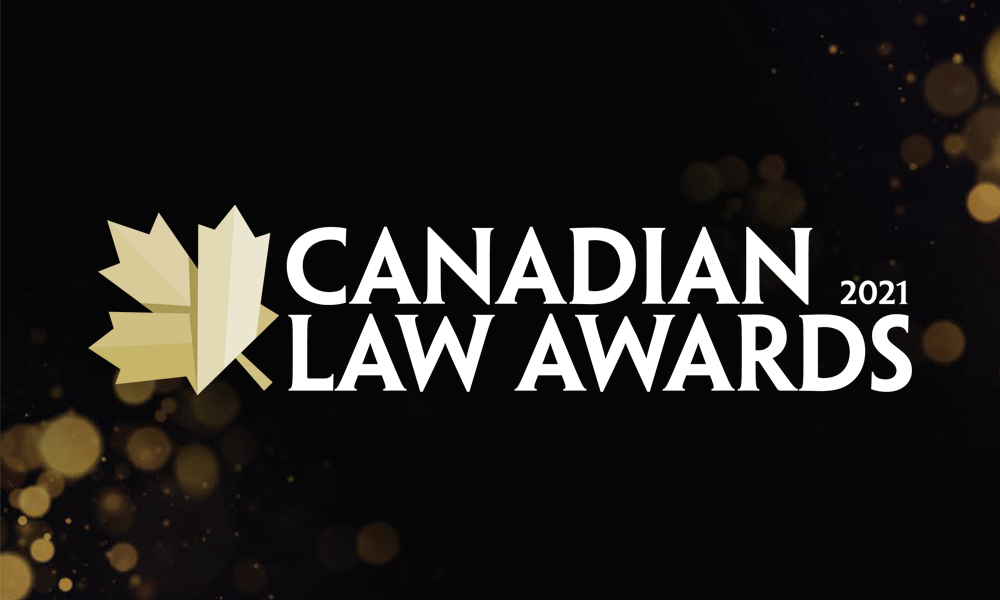 Nominations open: 2021 Canadian Law Awards