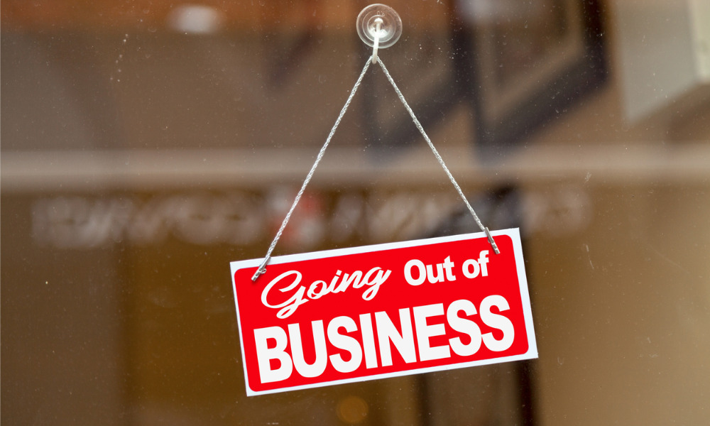 Canadian businesses forced to restructure to avoid insolvency