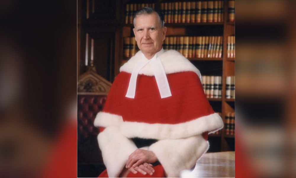 Former Supreme Court justice Peter Cory dead at 94