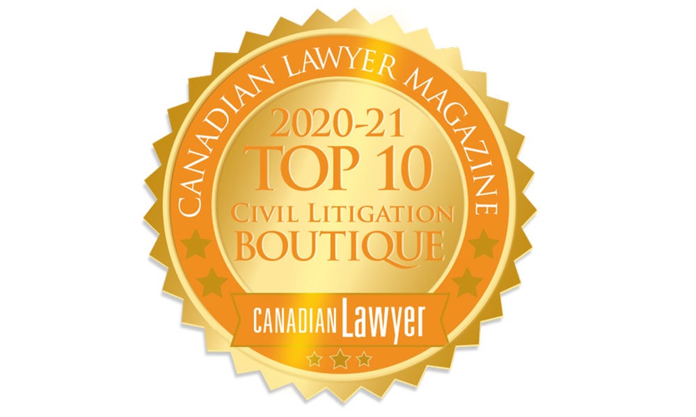 Top Civil Litigation Boutiques 2020 Canadian Lawyer