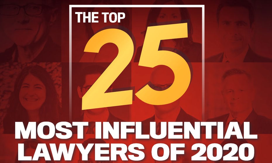 The Top 25 Most Influential Lawyers of 2020
