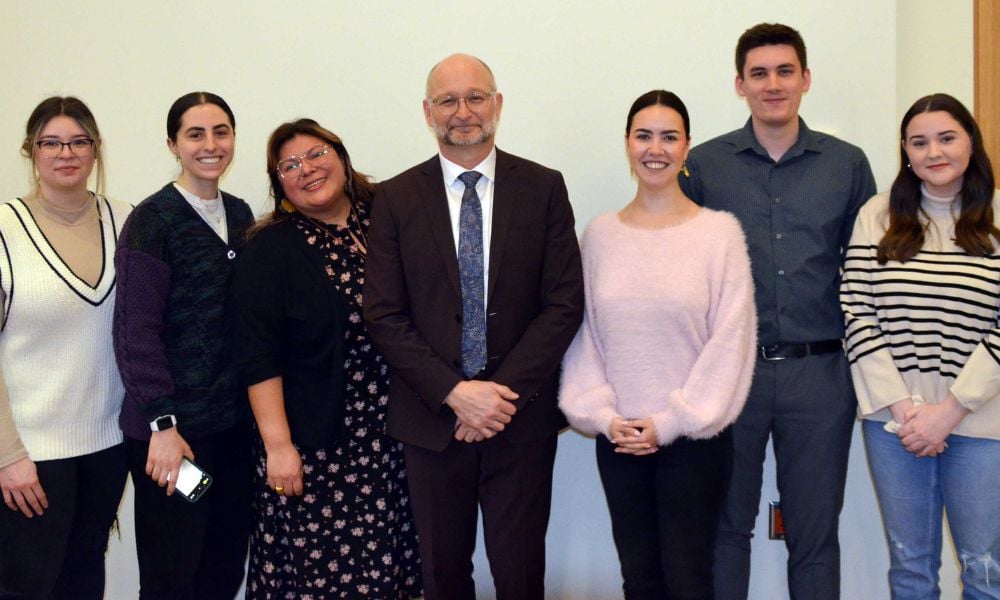 Attorney General David Lametti urges Osgoode Hall law students to continue work of reconciliation