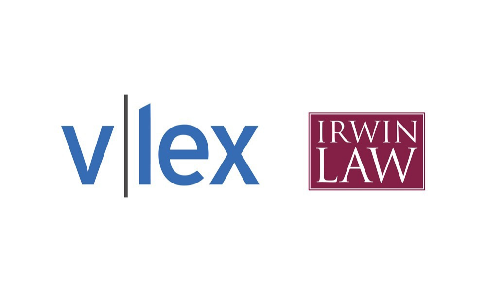 vLex to exclusively host Irwin Law E-Library collection as of October