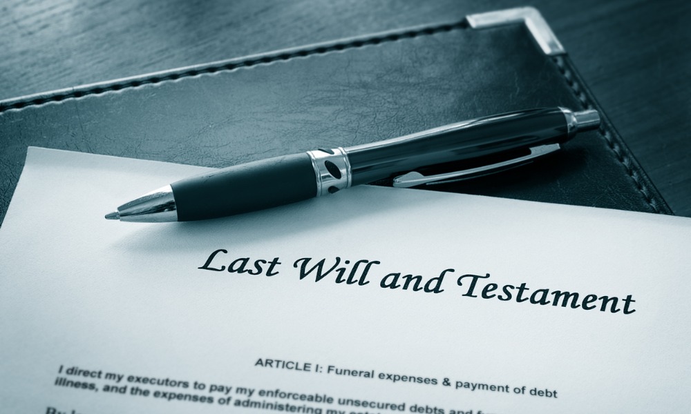 Wills and estates law in Canada: the basics