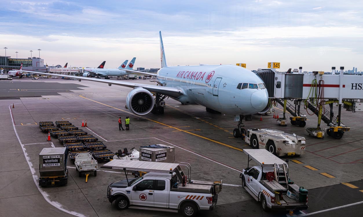 Unsafe driving, failure to co-operate  ground Toronto aviation safety officer