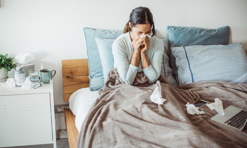 How should sick days be handled in a pandemic?