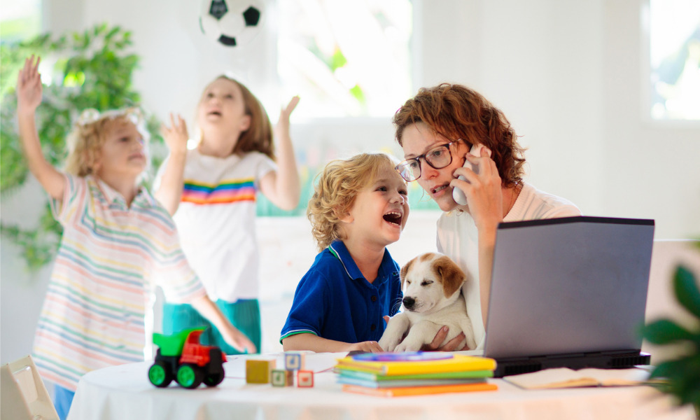 Tips on accommodating parents working from home