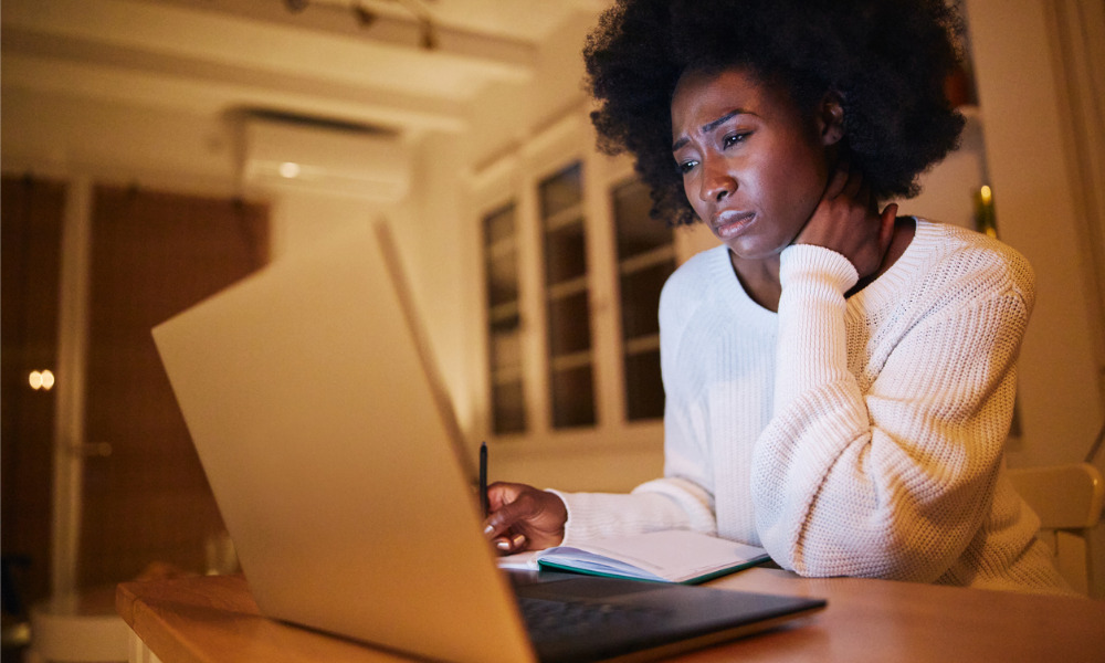 Physical, mental health suffer with work from home