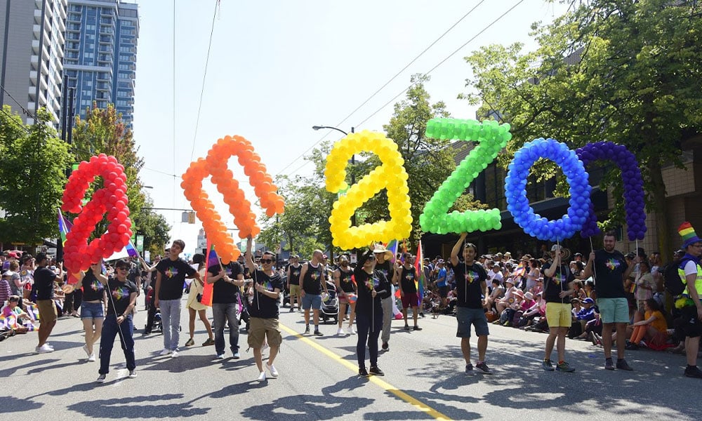Amazon employees join virtual Pride parade in Vancouver