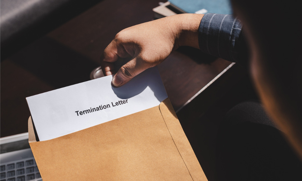 Avoiding common law notice in termination provisions