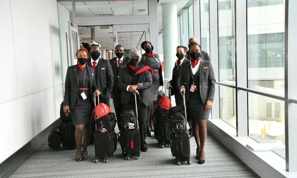 Air Canada holds celebratory flight for Black History Month