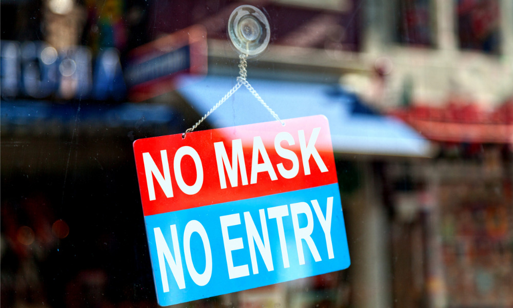 Is a mandatory mask a breach of human rights?