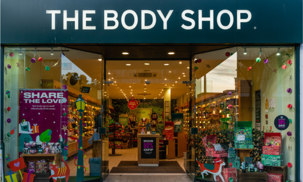 The Body Shop Canada to close 33 stores after filing for bankruptcy protection