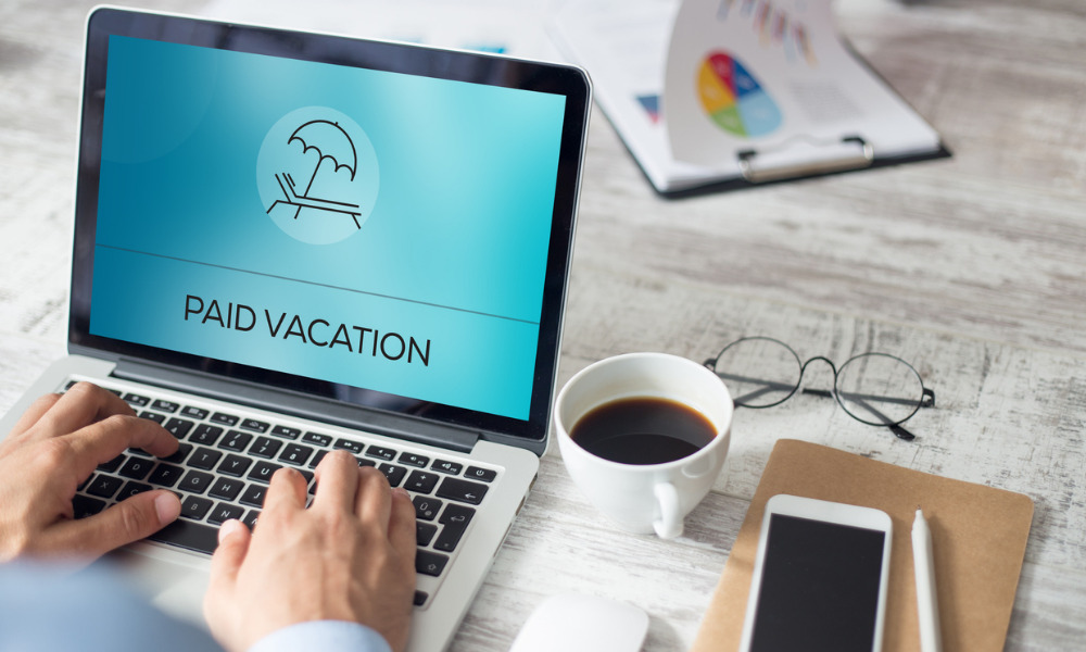 Employer changes to approved vacation