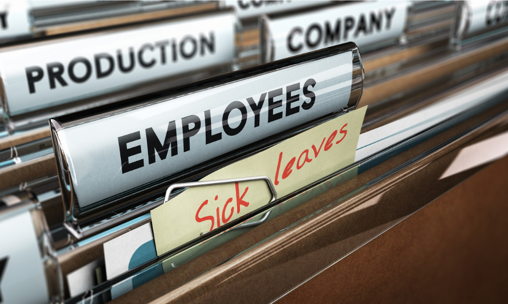Termination of employee on medical leave
