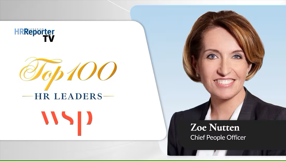 Canada’s Top 100 HR Leaders: Zoe Nutten