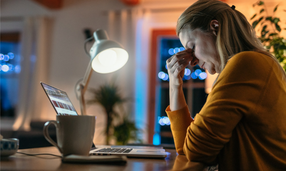 Work from home leads to tech strain