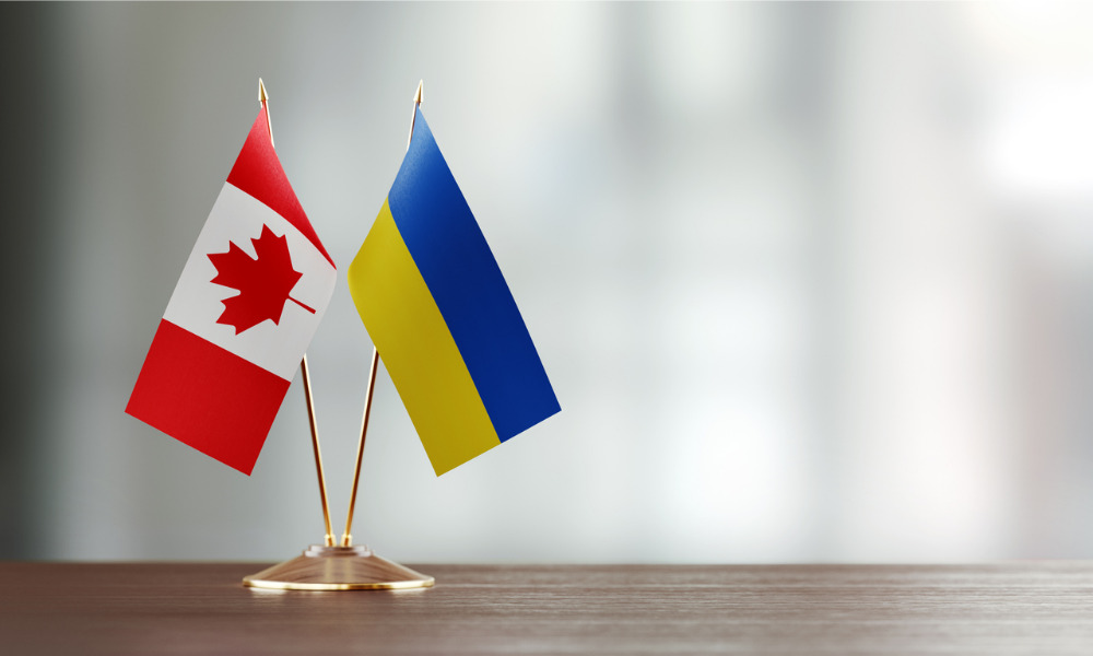 Feds, unions show support for Ukrainians