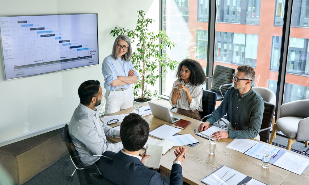 Number of women in leadership creeping up