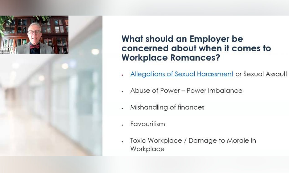 Should employers try to prevent workplace romances?