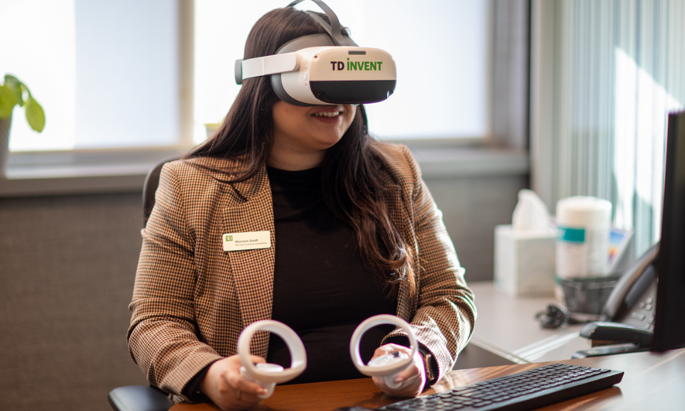 VR training program proves popular with TD employees
