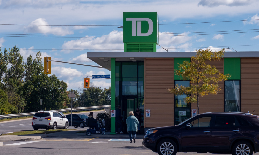 TD teams with Canada Post to offer financial services in branches