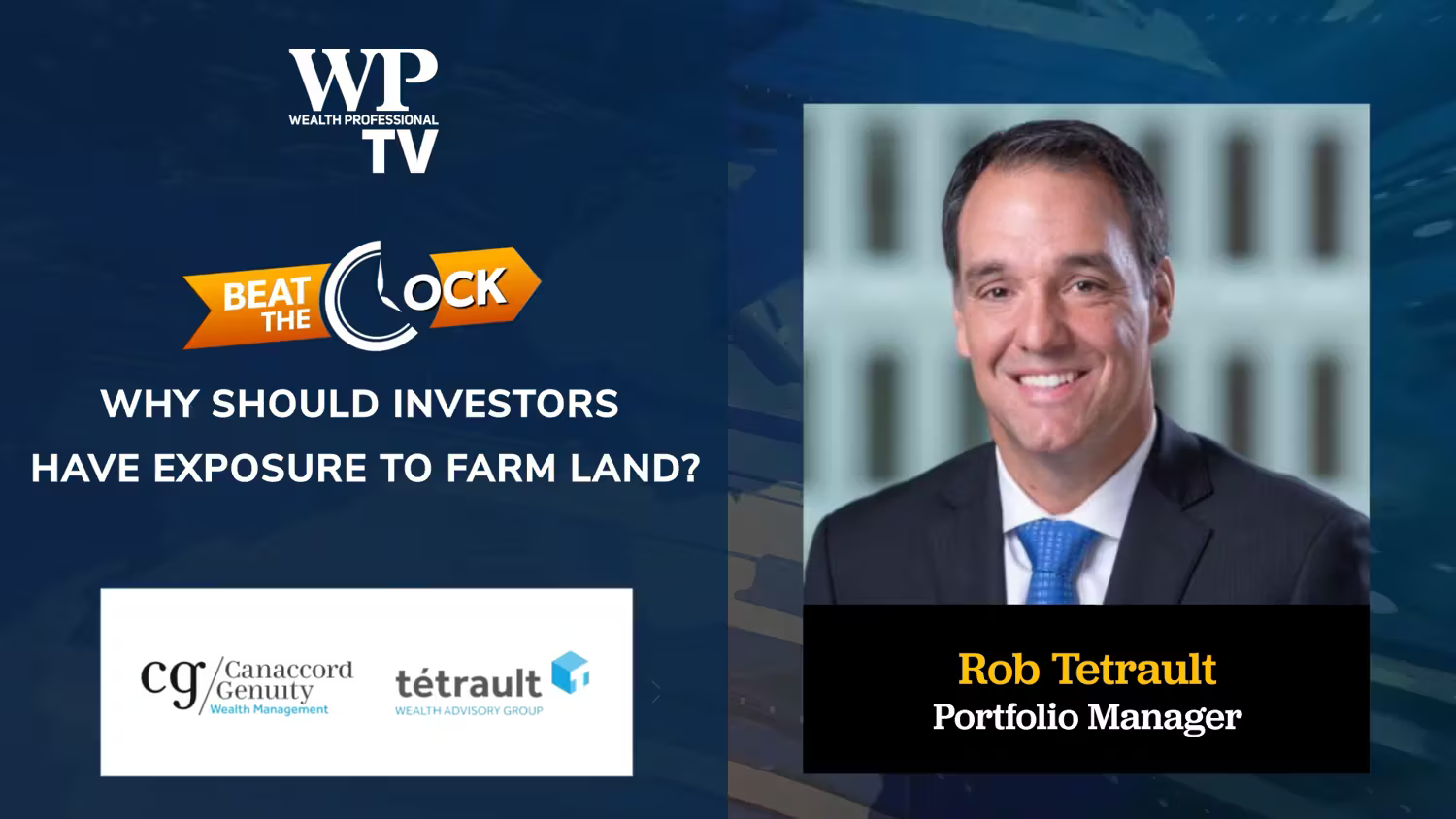 Beat the Clock: Why you should have exposure to farmland