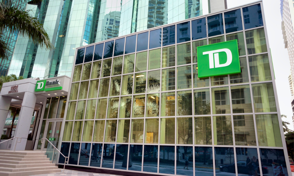 TD sets aside US$2.6 billion in expectation of AML probe conclusion 