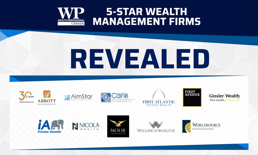 5-star wealth advisory firms revealed