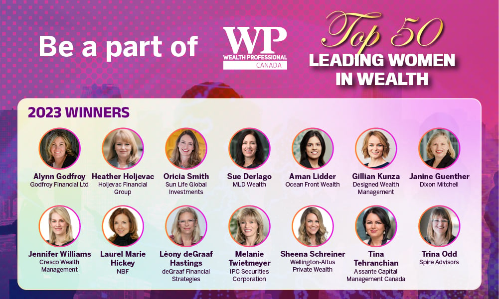 Who are the female trailblazers in wealth management?