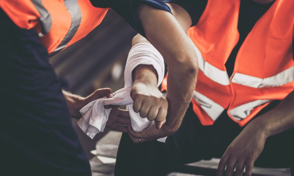 What to do when your employee is injured at work
