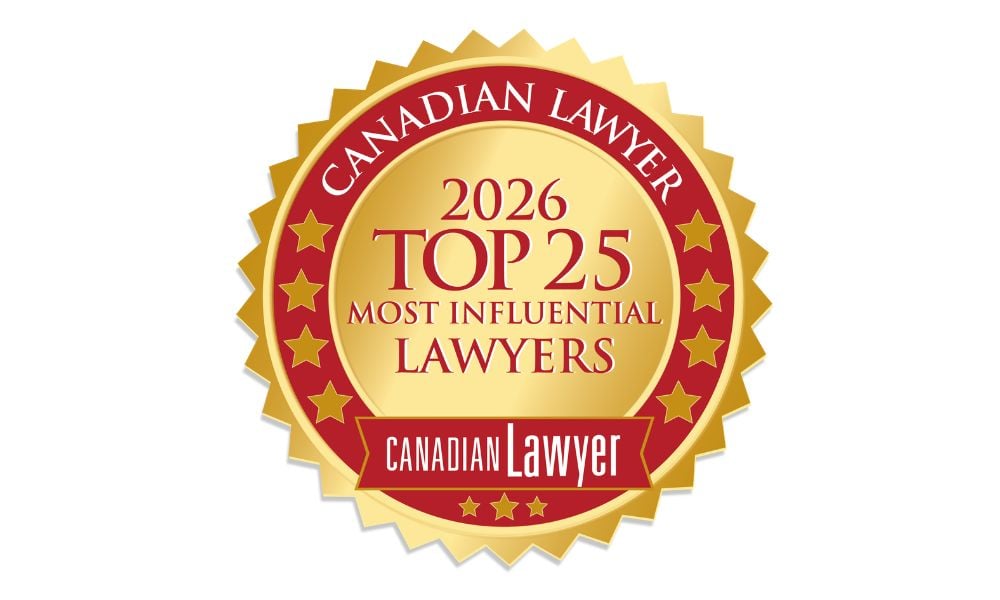 Top 25 Most Influential Lawyers in Canada