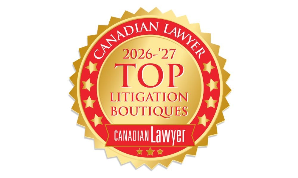 The Top Litigation Law Firms in Canada, Boutique