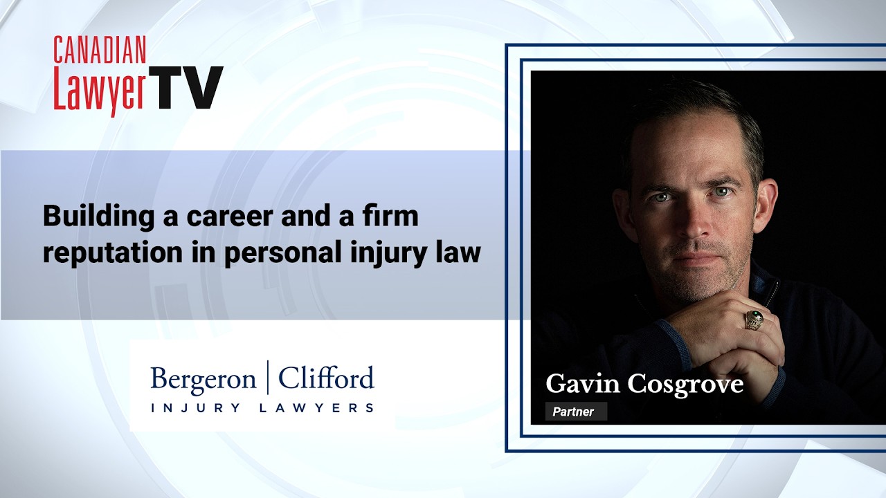 Cosgrove built a personal injury practice on preparation